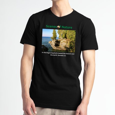 Adult T-shirt Fruit of the Loom Scenes of Nature (Canada)