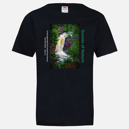 Adult T-shirt Fruit of the Loom Scenes of Nature (Canada)