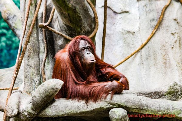 Bornean Orangutan Horizontal