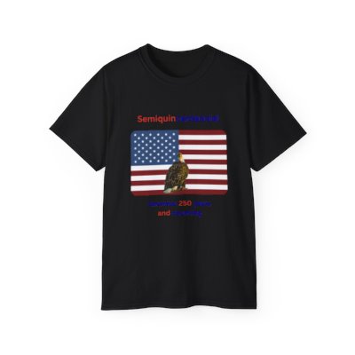 America's 250th Edition: Eagle and Flag T-shirt