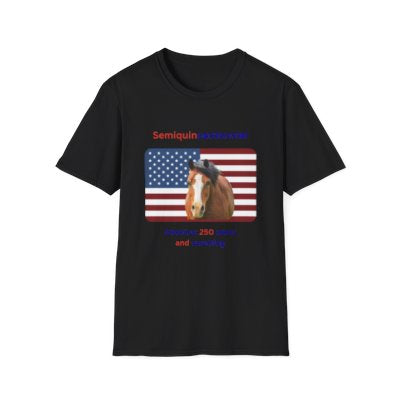 America's 250th Edition: Horse and Flag T-shirt
