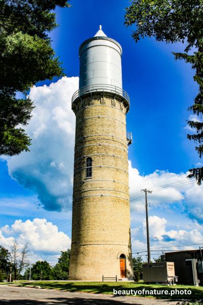 Historic Water Tower In Fort Atkinson 1 Vertical